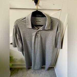 Gray men’s Performance Polo! Size large !